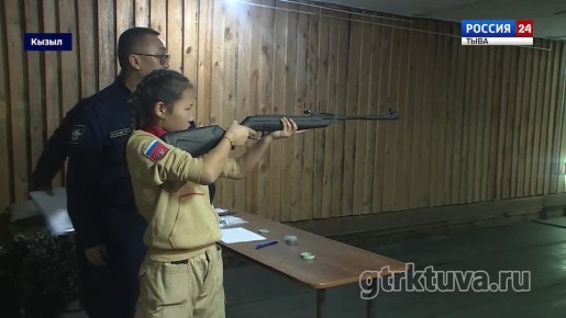Юные стрелки. В Кызыле прошел республиканский этап турнира "Ворошиловский стрелок"