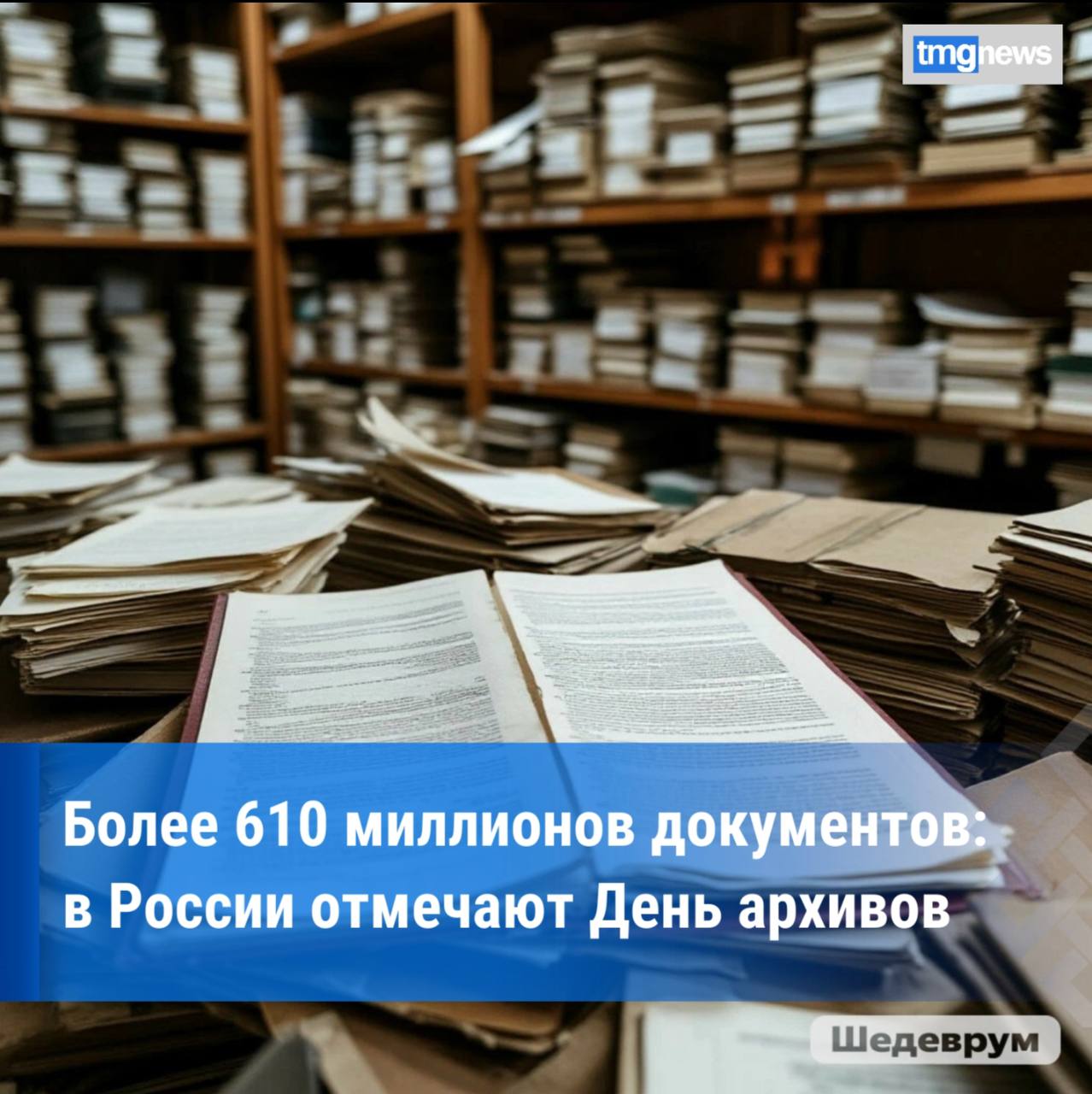 10 марта в России отмечается День архивов
