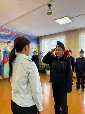 В Сут-Хольском районе пополнились ряды «Юных друзей полиции»