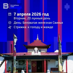 7 апреля 2026 год.. Вторник, 20 лунный день