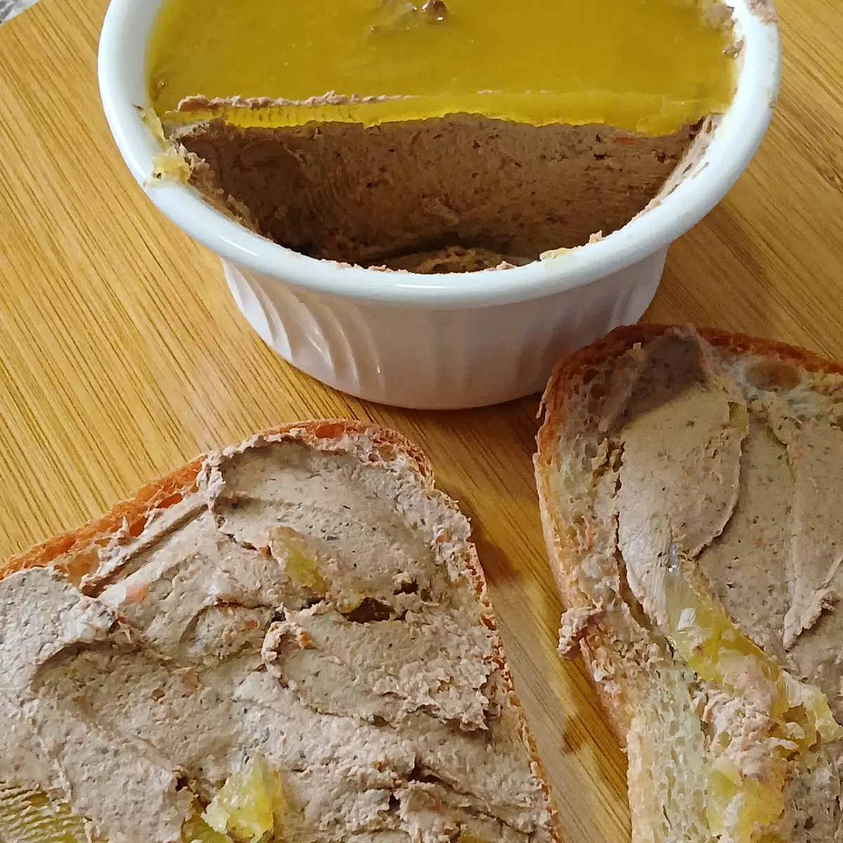 Кулинарный экспромт: куриная печень с апельсиновым желе