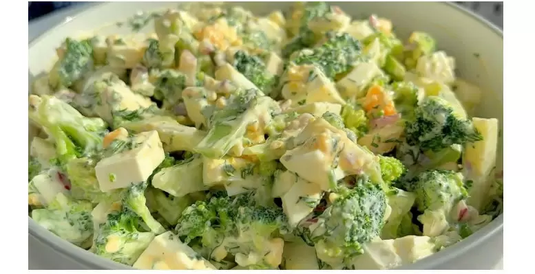 Салат с брокколи