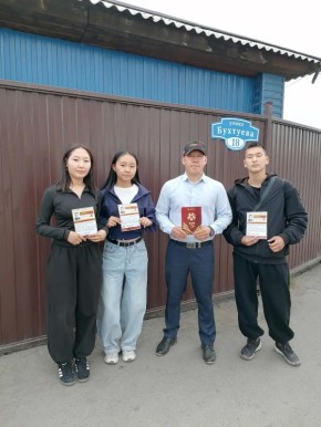 Участник программы «Герои Тувы» поддержал акцию «Улицы Героев»