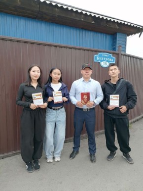 Участник программы «Герои Тувы» поддержал акцию «Улицы Героев»