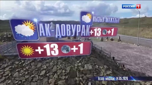 Агаар медээзи 14.05.2026. Еще больше новостей Вести Тыва