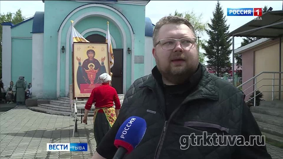 Исцеление верой. В Кызыле православные совершили крестный ход