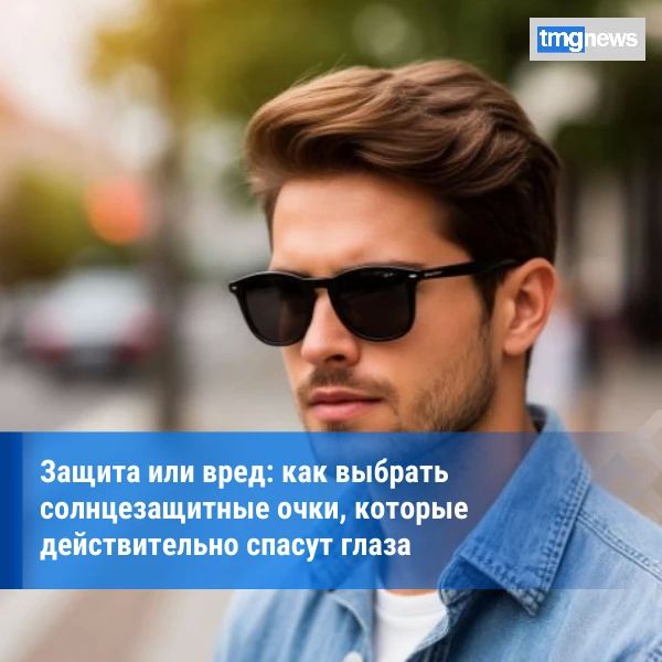 Врачи Роспотребнадзора: «Солнцезащитные очки — не модный аксессуар, а средство защиты глаз»