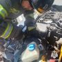 В Пий-Хемском районе Тувы пожарные ликвидировали последствия ДТП
