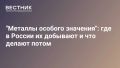 Металлы стратегического значения: где их добывают в России и зачем они нужны