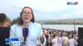 Высший пилотаж. В первый день Международного буддийского форума в небе над столицей Тувы легендарная пилотажная группа «Русские витязи» показала своё мастерство