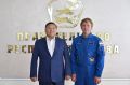 Владислав Ховалыг: В дни проведения форума встретился с космонавтом Роскосмоса, Героем России Кириллом Песковым