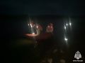 Спасатели МЧС Тувы эвакуировали с острова на Енисее застрявших рыбаков