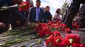 Владислав Ховалыг: Возложили цветы у памятника участникам специальной военной операции
