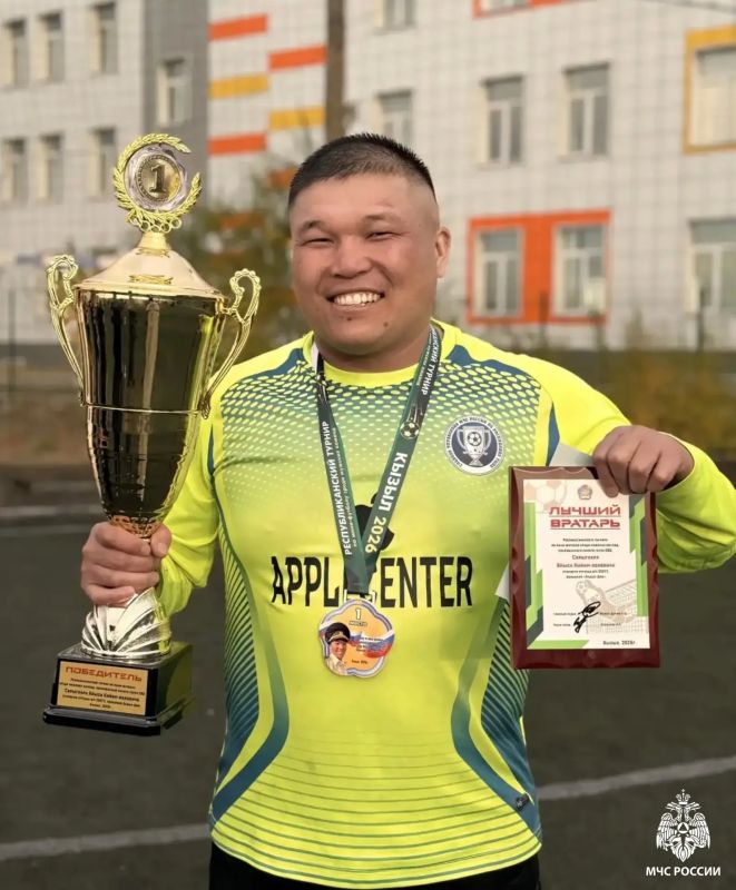 Сборная МЧС Тувы стала чемпионом турнира памяти героя СВО Монгуша Айыса Сборная МЧС Тувы стала чемпионом турнира памяти героя СВО Монгуша Айыса