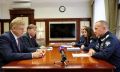 Полномочный представитель Президента Российской Федерации в Сибирском федеральном округе Анатолий Серышев провёл рабочую встречу с первым заместителем руководителя Федерального казначейства Эли Исаевым