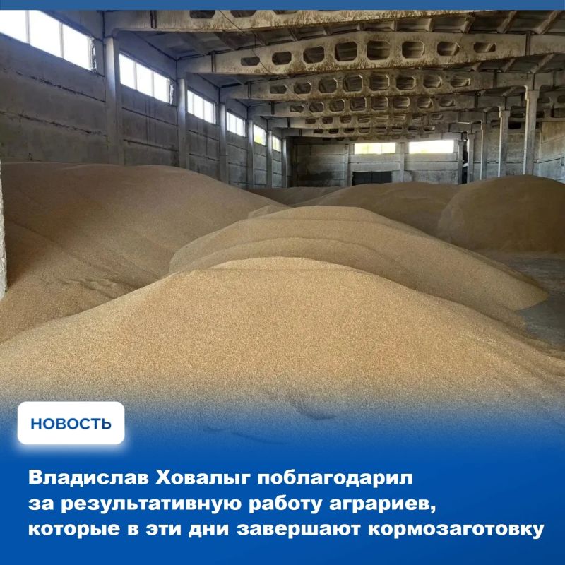 В Туве подходит к завершению кормозаготовительная кампания