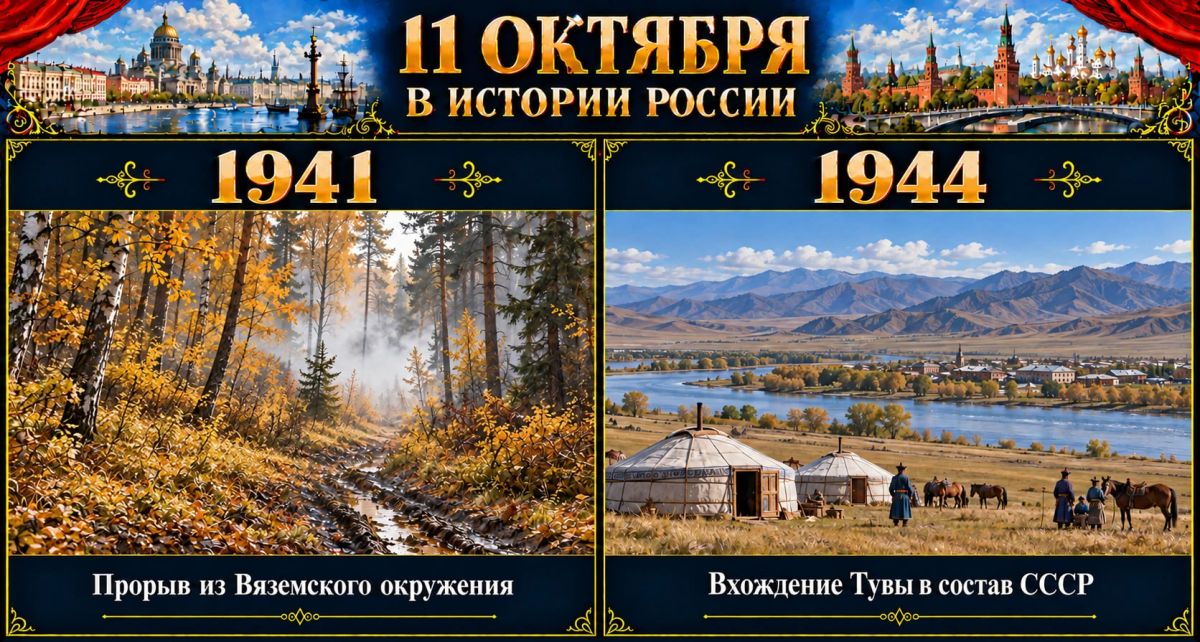 11 октября в истории России 11 октября в истории России