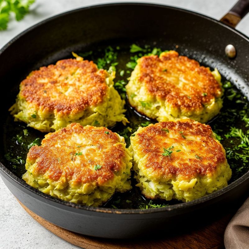 Нежные котлеты из капусты и сыра для гурманов