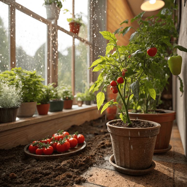 Как вырастить свежие овощи в квартире: советы для домашнего огорода