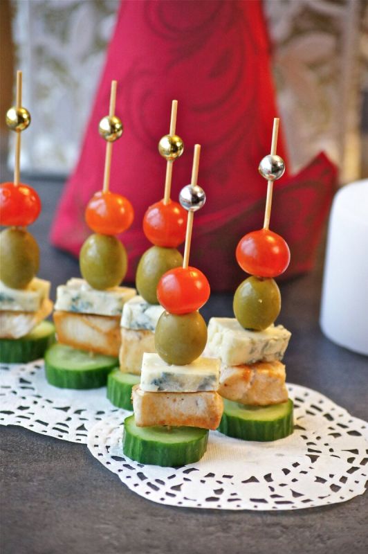 Идеи для вкусных канапе на праздники